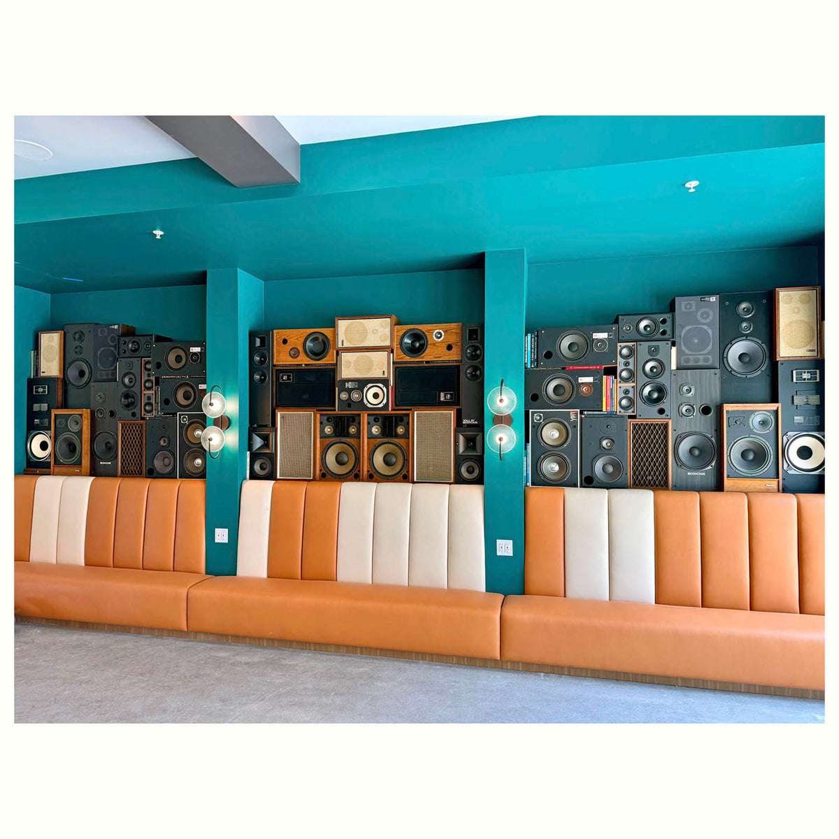 Custom Speaker Wall