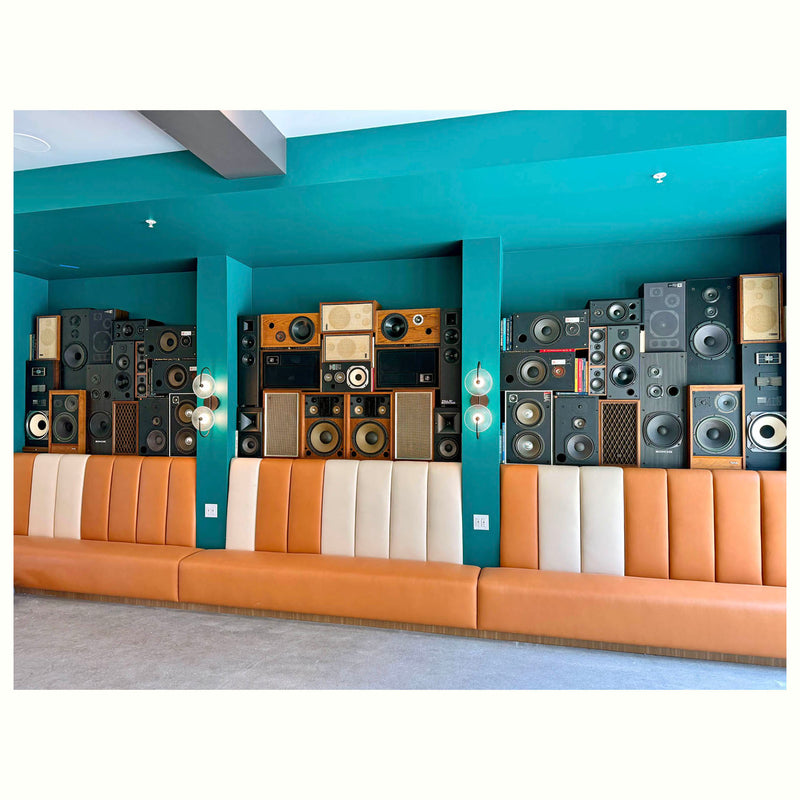 Custom Speaker Wall