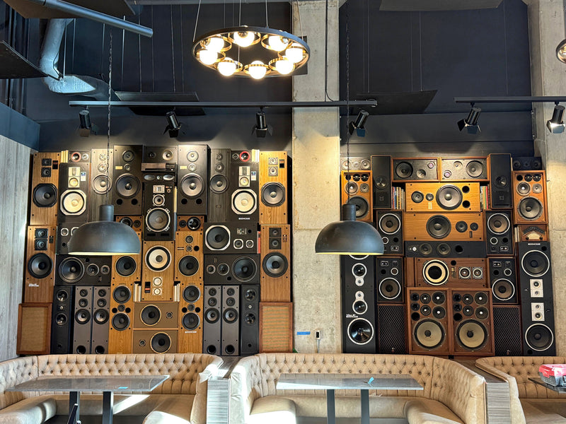 Custom Vintage Speaker Wall