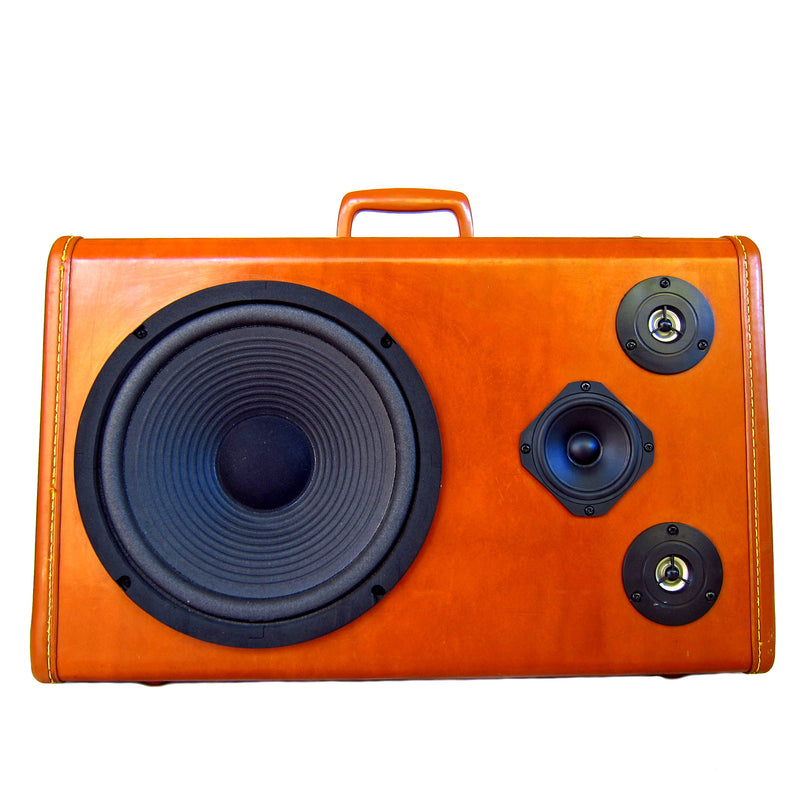 Classic Sammy 200 Watt BoomCase - Vintage Suitcase BoomBox Suitcase Speaker w/ Bluetooth