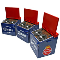 Pacifico Coolers 50 Watt BoomCase - Vintage Suitcase BoomBox Suitcase Speaker w/ Bluetooth