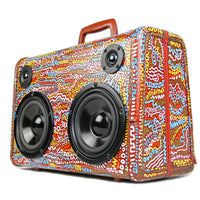 Vintage Suitcase BoomBox Speaker BoomCase Luggage Bluetooth