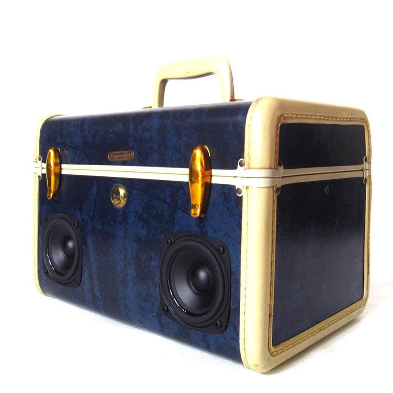 Billy Ocean 50 Watt BoomCase - Vintage Suitcase BoomBox Suitcase Speaker w/ Bluetooth