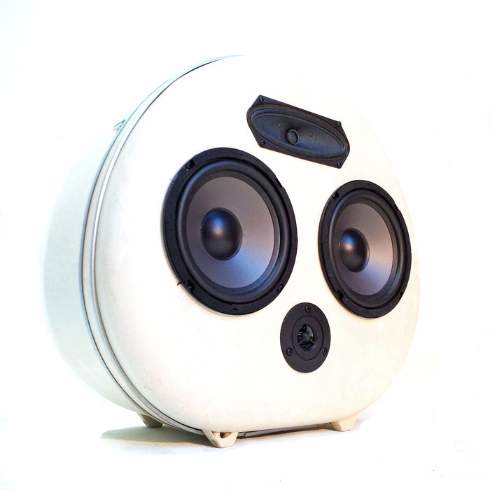 BomberMan 50 Watt BoomCase - Vintage Suitcase BoomBox Suitcase Speaker w/ Bluetooth