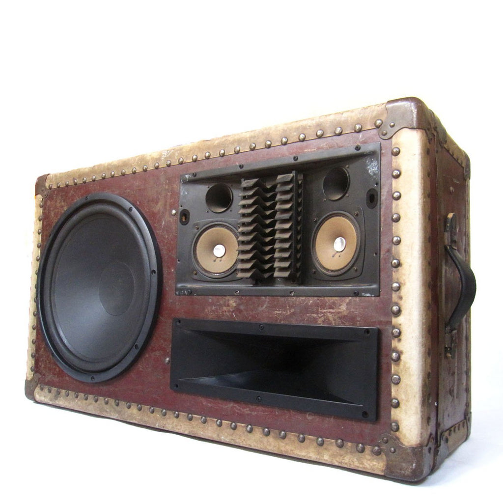 Count Thumpula 400 Watt BoomCase - Vintage Suitcase BoomBox Suitcase Speaker w/ Bluetooth