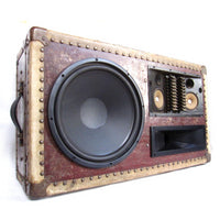 Count Thumpula 400 Watt BoomCase - Vintage Suitcase BoomBox Suitcase Speaker w/ Bluetooth