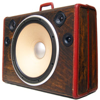 Cyclops Deluxe 200 Watt BoomCase - Vintage Suitcase BoomBox Suitcase Speaker w/ Bluetooth