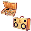 Beer Blaster 100 Watt BoomCase - Vintage Suitcase BoomBox Suitcase Speaker w/ Bluetooth