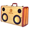 Beer Blaster 100 Watt BoomCase - Vintage Suitcase BoomBox Suitcase Speaker w/ Bluetooth