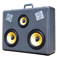Vintage Suitcase BoomBox Speaker BoomCase Luggage