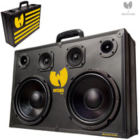 WuTang x BoomCase 200 Watt BoomCase - Vintage Suitcase BoomBox Suitcase Speaker w/ Bluetooth